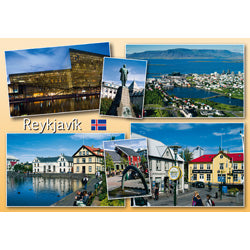 Reykjavík, fjölmyndakort