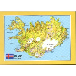 Íslandskortið