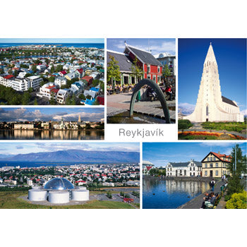 Fjölmyndakort, Reykjavík